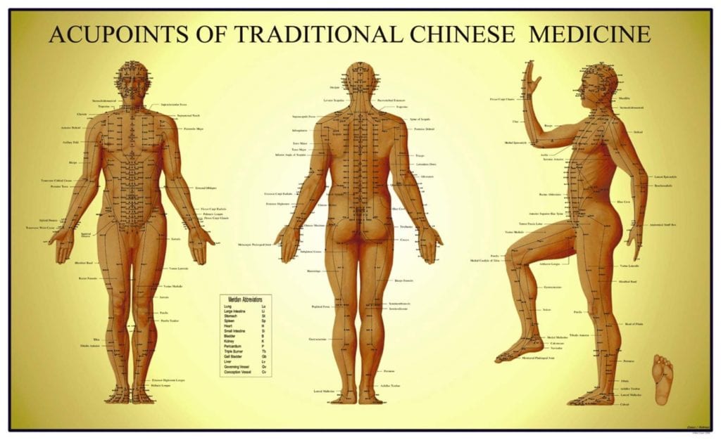 Acupuncture Points of Traditional Chinese Medicine